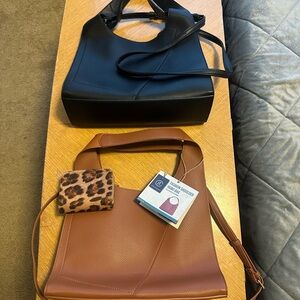 Hobo bag set and wallet